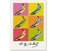 AIVYNA Andy Warhol Posters Pop Banana Wall Art Andy Warhol Prints Andy Warhol Canvas Painting Creative Pictures Living Room Decor Frameless 40×50cm