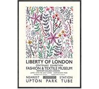 AIVYNA William Morris Artwork Botanical Flower London Liberty Posters Gallery Wall Art Nordic Living Room Decor Canvas Painting Frameless 30×40cm
