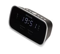 Aiwa Alarm Clock Radio, Black, 81015
