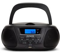 Aiwa BBTU-300BKMKII Portable CD Player CD Radio FM Radio Hyperbass Audio Input Bluetooth USB Black
