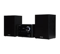 Aiwa MSBTU-300, Hi-Fi Microsystem with Bluetooth, CD, USB, FM Radio, Black