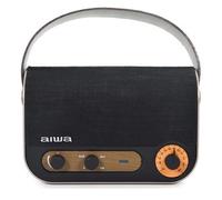 AIWA: VINTAGE STYLE PORTABLE RADIO & SPEAKER (FM/USB/AUX/BT) - Speakers