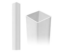 Aiwaiufu 2 Packs 39" x 4" x 4" Vinyl Post Sleeves, Railing Post Protectors, Fence Post Wraps, Post Cover for Renovations and Mounts, Deck Posts, Porch Posts, Mailbox Posts, and Fence Posts