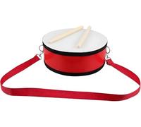 Aiwdeyi Red Snare Drum with Strap for Marching Band Portable Drum for School Performances Enhances Teamwork and Musical Interest Includes Drumsticks