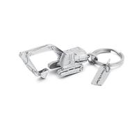 AIWENXI Excavator Urn Keychain for Ashes for Men Cremation Jewelry Urn Keychain for Pets Ash Pendant Keychain