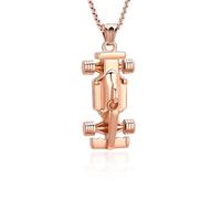AIWENXI Race Car Urn Necklace for Ashes for Men Women Adults Stainless Steel Motor Racing Car Cremation Jewelry Urn Pendant Ashes Holder Keepsake Memorial Urn Locket