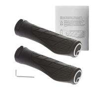 AIWERBNMALE Bike Grips, Compatible With Ergon, MTB Road All-Mountain | GA3 L Size ergonomic mini-wing rubber grips, non-slip wrist support handlebar accessories