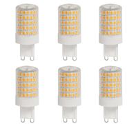 Aiwerttes 12W G9 LED Bulbs, Warm White Non-Dimmable, Energy Saving Bulbs, Equivalent to 100W Halogen Bulbs, Flicker-Free, Pack of 6