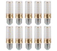 Aiwerttes E27 LED Light Bulb 9W,1000LM Equivalent to 100W Halogen Bulb,E27 LED Corn Light Bulbs for Desk Lamp,Not Dimmable,AC 220-240V,10 Pack(Warm White)