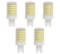 Aiwerttes G9 12W LED Replacement Bulb G9 100W Halogen 1200 Lumen Cool White Ceramic Base Household Lighting Bulbs Non-Dimmable Pack of 5