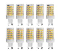Aiwerttes G9 LED Light Bulbs 10W Equivalent to 150W Halogen Warm White 3000k 1000 Lumen 220V,not dimmable G9 Bi-Pin Base Bulb（Pack of 10） [Energy Class A++]