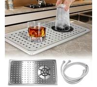 AIWFL High-Pressure Automatic Cup Washer Glass Rinser Stainless Steel Automatic Household Commercial Cup Washing for Bar Coffee Shop