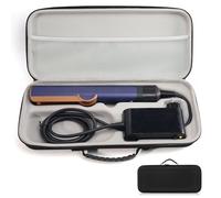 AIWMQYYF Hard Travel Case Compatible with Dyson Airstraight HT01Hair Straightener, Shockproof and Waterproof Storage Case Carrying Travel Bag with Mesh Pocket for Straightener