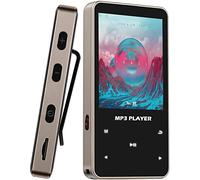 Aiworth 32GB MP3 Player Bluetooth 5.0 - Portable Multifunctional MP4 Player with FM Radio, Recorder, Mini Lossless Music Player for Sports and Running, Supports Up to 128GB