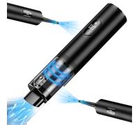 aiworth Handheld Vacuum Cleaner - 16000Pa Portable Powerful Car Vacuum Cleaner, Compressed 2 in 1 Blower Mini Hand Held Cordless Vacuum, Rechargeable Car Cleaning for Home Office Pet Kitchen Computer