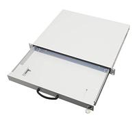 Aixcase - 19 K1U - W Keyboard Slide-in Drawer 19 1HE Empty Beige