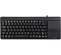 aixcase AIX-19KDETP Keyboard DE with Touchpad, USB, for Aixcase 19 Inch Keyboard Drawer - Black