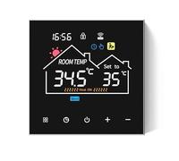 aixi-SHS Programmable WiFi Thermostat Touch Screen Tuya Smart Temperature Controller Alexa Voice Control (3A for Gas Boiler/Water Heating)
