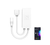aixi-SHS Smart Wi-Fi LED Strip Controller 5 Pin RGBW DC12-24V, Tuya APP Remote Control Smart Lighting Dimmable, Compatible with Alexa