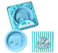 AIXIANG® Baby Shower Favors Handmade Little Elephant Scented Soap Favors with Blue Thanks Gift Box for Boys Baby Shower Favors and Decorations (24 Pack)