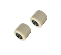 AIXILAN Pallet Truck Rollers,Load Roller/Wheel,2Pcs Load Roller Wheel Truck Load Wheel Forklift Casters CNC Guiding Wheel Spare Part Pallet Truck Roller Pallet Truck Wheels(80x60mm)