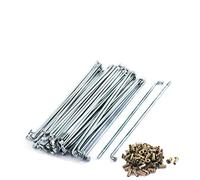 AIXILAN Universal Bicycle Spokes,Electric Bicycle 12G 2.6mm-diameter 152mm-length E-bike Spoke #45 Steel 37pcs