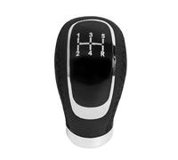 Aixiron Car Gear Shift Knob 5 for Speed Car Gear Shift Knob Universal Manual Stick Shifter Lever Plastic+ Metal Material(B 90mm)