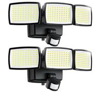 AIXPI Battery Powered Outdoor Lights, 240 Led Security