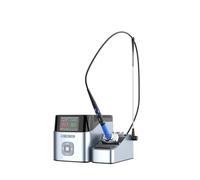 AiXun T420 200W Dual Channel Smart Soldering Station, 2-in-1 Electric Soldering Iron Kit with T225 Handle & 3x Soldering K-Tips (C030, C080, C150)