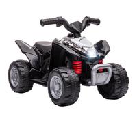 Aiya Play Kids Electric Ride On Honda Quad Bike 6v - Black | TJ Hughes