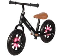 AIYAPLAY 11.2" Balance Bike with Lighting Wheels for 2-5 Years, Black AIYAPLAY Black