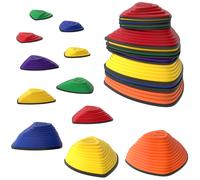 AIYAPLAY 11-Piece Stepping Stones for Kids, Stackable Sensory Toys Outdoor Indoor, Obstacle Course for Balance and Motor Skills