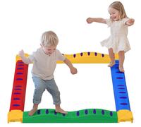AIYAPLAY 12PCs Kids Balance Beam Stepping Stones with Non-Slip Foot Pads, Multi