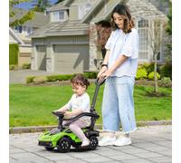 Lamborghini 2 in 1 Baby Ride on Push Car Toddler Push Along Car, Green