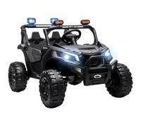 AIYAPLAY 24V 2 Seater Ride On Truck Car for Big Kids with Remote Control, Dual Motors, 4-Wheel Suspension for Ages 3-8, Black