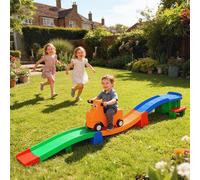 AIYAPLAY 3(m) 4 Pieces Up & Down Kids Rollercoaster, for Ages 2-5 Years AIYAPLAY Multicolor