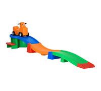 HOMCOM Aiyaplay 3m 4 Piece Up & Down Kids Rollercoaster for Ages 2-5 Years