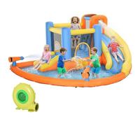 AIYAPLAY 5 in 1 Bouncy Castle for Children 13.8 x 11.8 FT Large Inflatable