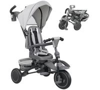 Aiyaplay 6 In 1 Kids Trike, Toddler Tricycle With Parent Handle, Grey