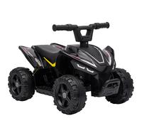 6V Electric Car for Kids, Kids ATV with Handlebar Button Control