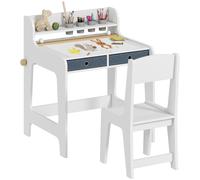 AIYAPLAY Art Table And Chair Set For Children With Drawers | TJ Hughes