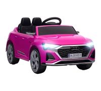 AIYAPLAY Audi Q8 E-tron Sportback Kids Electric Car W/ Remote - Pink | TJ Hughes