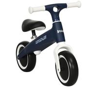 AIYAPLAY Baby Balance Bike, Children Bike w/ Adjustable Seat, Wide Wheels - Blue