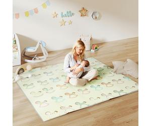 AIYAPLAY Baby Play Mat Double-Sided, Kids Crawling Mat for Toddlers