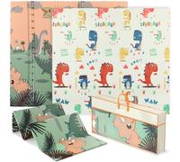 AIYAPLAY Baby Play Mat Foldable 196 x 176 x 1.5cm Dinosaur Theme