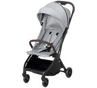 AIYAPLAY Baby Stroller, Foldable Travel Pushchair with Adjustable Seat, 5-Point Harness, Canopy, All Wheels Suspension, Storage Basket, 6.3kg Lightweight & Compact, from Birth to 3 Years, Light Grey