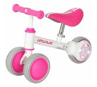 AIYAPLAY Balance Bike with 135° Steering Limit for Toddlers 1-2 Years, Pink AIYAPLAY Pink