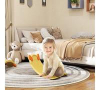 AIYAPLAY Balance Board Kids Wobble Board Kids Toddler Curved Yellow