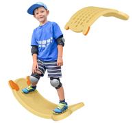 AIYAPLAY Balance Board For Kids Balance Training & Sensory Play - Yellow/Pink/Blue - Yellow | TJ Hughes Blue