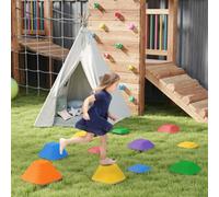 AIYAPLAY Balance Stepping Stones for Kids Indoor Outdoor Sensory Toy | TJ Hughes Multi